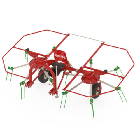 Enorossi VORTEX G2 Two-Rotor Tedder Rake