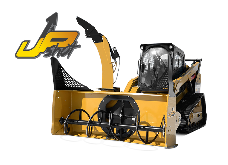 WIFO Skid Steer Mount Hydraulic Snowblower