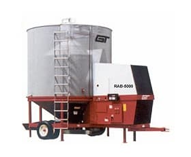 GT Mfg. Model RAB5000 Recirculating Batch Grain Dryer