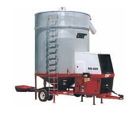GT Mfg. Model RB600 Recirculating Batch Grain Dryer