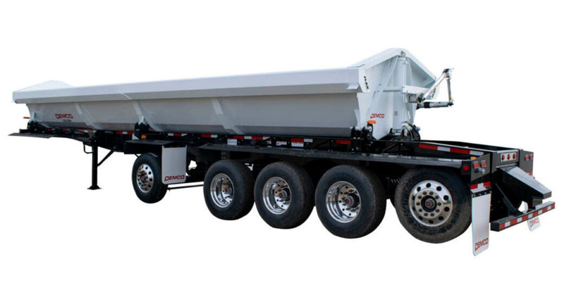 Demco Quint Axle Side Dump Trailers