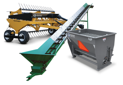 Bauman 18" Double-Chain Conveyor