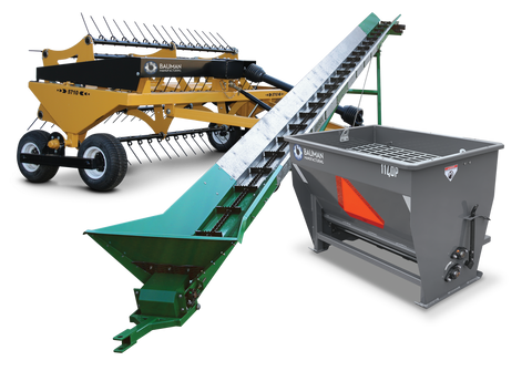 Bauman 18" Double-Chain Conveyor
