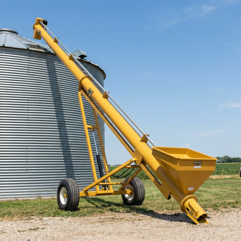 Portable Grain Auger - 8" x 62'
