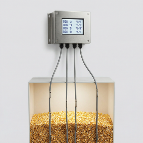 Grain Temperature Monitoring System - 4 Cable